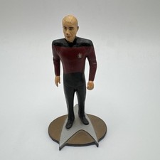 Captain Picard Figurine 4" - Star Trek The Next Generation Hamilton Gifts MINT