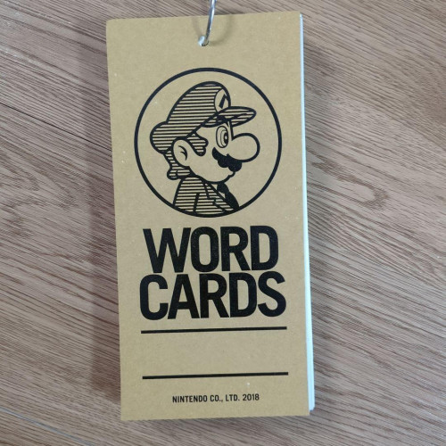 任天堂Word cards 非売品2018 Nintendo 2018 Word Cards - Employee Item - Nintendo of Japan