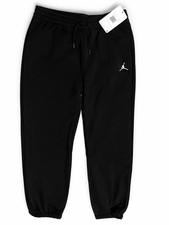 Nike Air Jordan Boys XL Black Sweatpants Jumpman Logo Athletic Joggers NEW