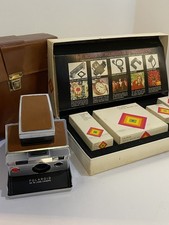 POLAROID SX-70 LAND Camera W/ Accessory Kit AND Leather Case