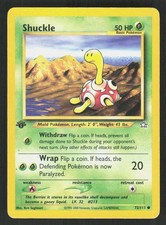Pokemon Shuckle 72/111 1st Edition Common Neo Genesis (MP)
