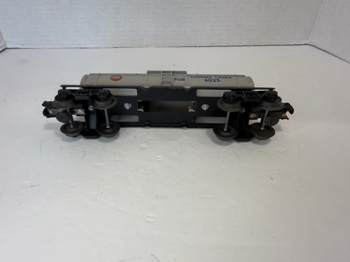 Lionel Postwar Single Dome Tank Car Gray Gulf No. 6025 - Picture 6 of 6