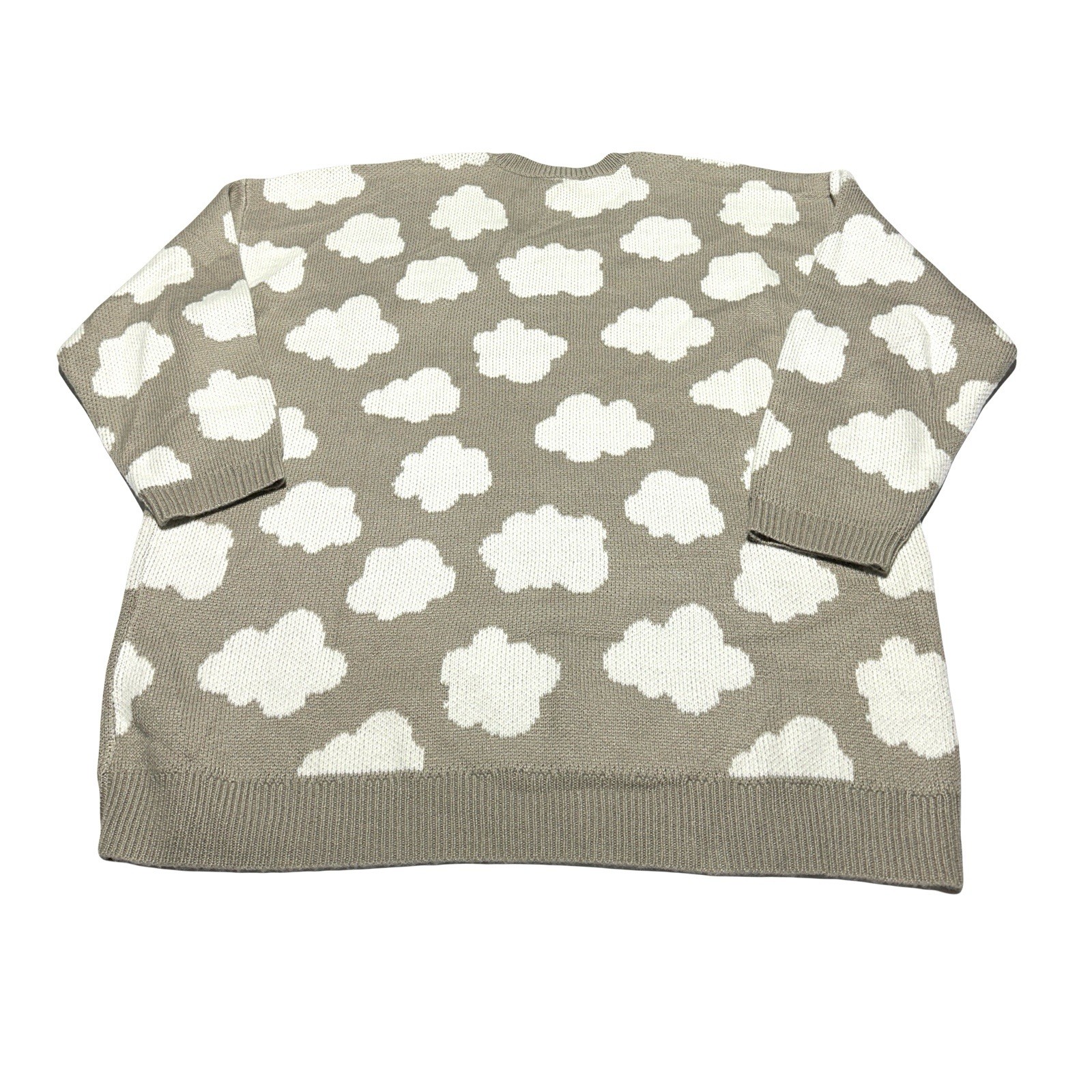 Torrid Rainbow Cloud Pullover Sweater Crew Neck W… - image 5