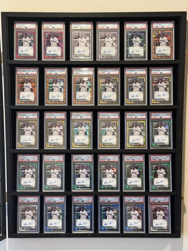 Ben Williamson 1st 2024 Bowman 75 card Collection Red, Black, Pearl, 1/1 PSA 10