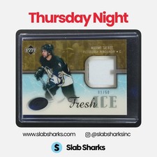 2005 UPPER DECK ICE MAXIME TALBOT FRESH ICE GLASS PATCHES PATCH ROOKIE RC /50