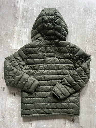 Gap Kids Pure Primaloft Lightweight Puffer Jacket Boy Size Large Olive Green - Picture 5 of 5