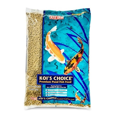 Koi Floating Fish Food 10LB Bag Provides Necessary Animal and Vegetable Proteins