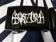 Cintura unisex 1Burzum metallo nero metallo pagano NSBM nuova