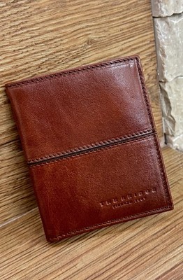 The Bridge Geldbörse Wallet Leder braun .Neu unbenutzt