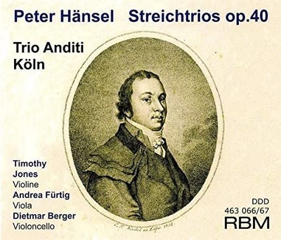 P. Haensel Streichtrios Op.40 (CD)