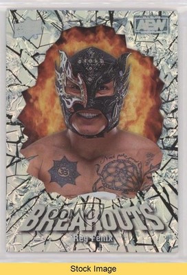 2022 Upper Deck AEW All Elite Wrestling Breakouts Rey Fenix #BO-13 READ r9d