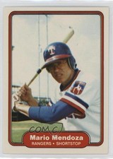 1982 Fleer Mario Mendoza #325 02uk