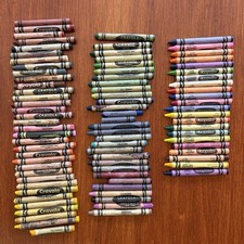 Vintage Binney Smith Crayola Crayon Lot 85 Some Rare Retired Colors Dandelion