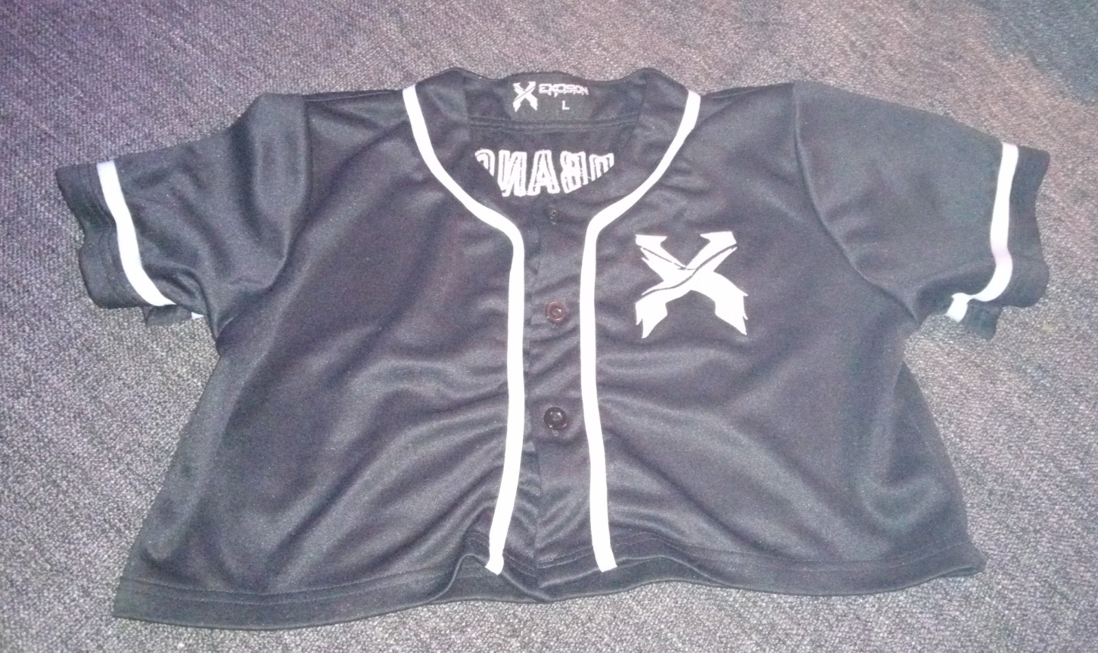 Excision Crop Jersey Size Medium - image 1