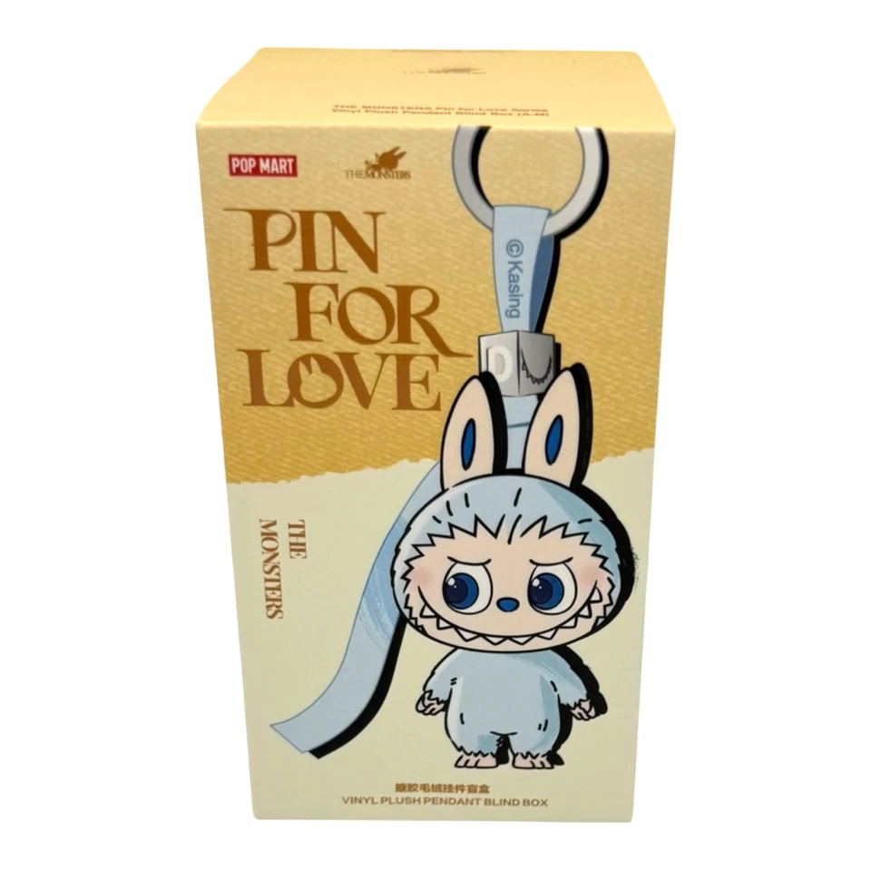 *EE. UU.*Auténtico PIN POPMART THE MONSTERS LABUBU SERIES PARA AMOR Caja Ciega A-M/N-Z Foto 2 de 4