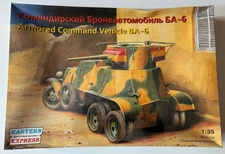 Eastern Express Armored Command Vehicle BA-6 Model #35128 NIB