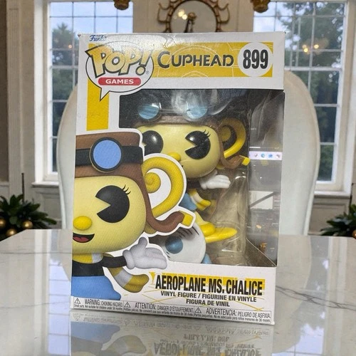 Funko Pop! Vinyl: Cuphead - Aeroplane Ms. Chalice #899 (2)