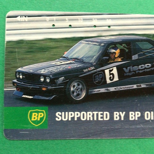 Tarjeta telefónica BMW M3 coche de carreras teleca Japón - Imagen 3 de 5
