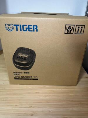 Tiger Pressure IH Rice Cooker JPD-G060 Corded Electric Color Black 3.5 ...
