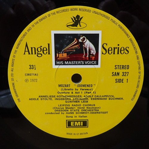 SLS 965 MOZART Idomeneo DRESDEN SCHMIDT ISSERSTEDT HMV ANGEL STEREO 4LP BOX EX+ - Picture 6 of 7