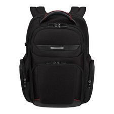 Mochila para laptop con funda impermeable negra estilo empresarial