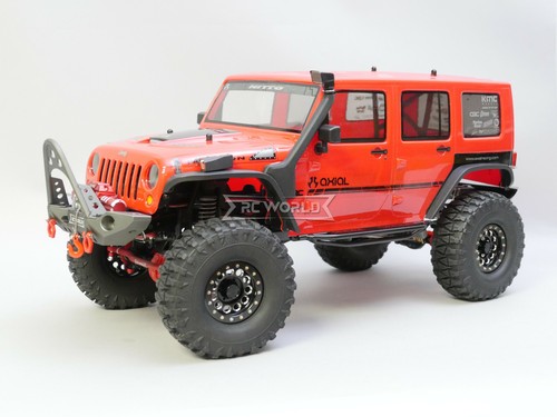 For Axial RC 1/10 TRUCK Rims + Tires SUPER CLAWS 115mm METAL Rims -4PC BLACK  #4 - Picture 1 of 8