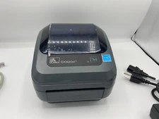 Zebra GK420D Thermal Label Printer w USB/Ethernet w Free Labels&Cables REFURB