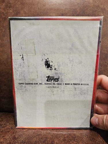 1984 Topps Supergirl scatola di cera non aperta 36 confezioni di cera sigillate adesivi film RARI - Foto 2 di 3