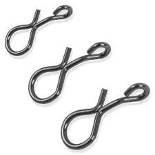 100 Fly Fishing Snap No Knot Fast Snaps Quick Lure Change Connect for Flies Hook