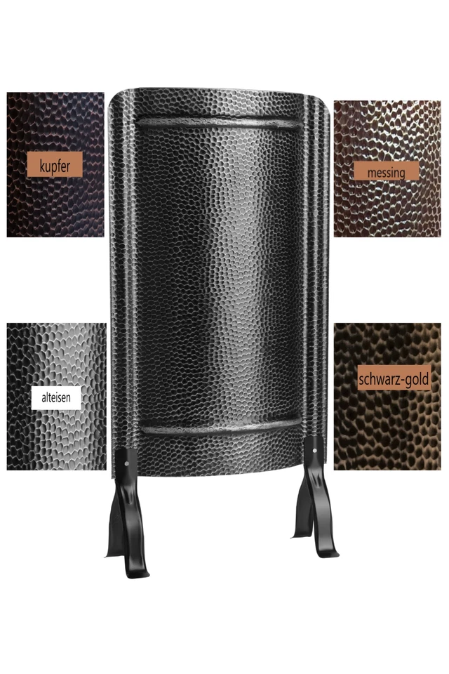 SCHÜRER METALLWAREN Ofenschirm gehämmert 91x46cm 4 Farben