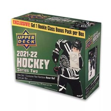 Upper Deck 2021-22 Series 2 Hockey Mega Box Factory Sealed New Byfield Rookie?