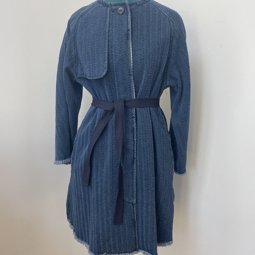 Isabel Marant Etoile herringbone pattern trench coat with belt M