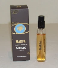 Memo Paris Marfa Eau de Parfum 0.17 Oz 5 mL Unisex Perfume Deluxe Sample Spray