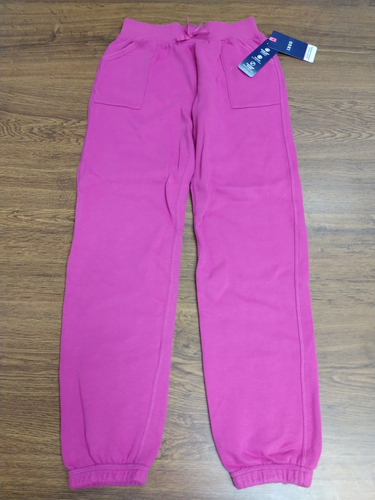 IZOD Girls' Sensory-Friendly Sweatpants, Soft Fleece Fabric with Elastic Waist&D - Picture 2 of 3