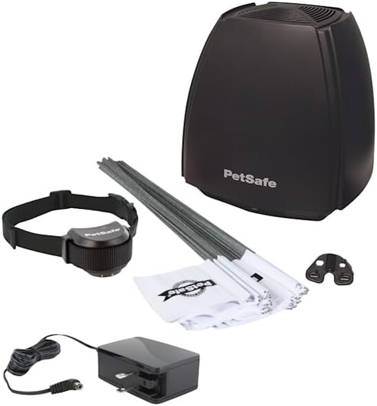 PetSafe Stay & Play Wireless Fence with Replaceable Battery Collar