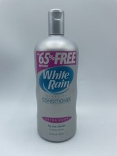 Vtg WHITE RAIN Classic Conditioner 25.4oz Bottle 2001 Extra Body Prop