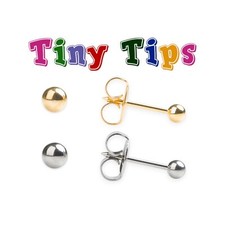 Studex Tiny Tips Traditional Ball Stud Earrin...