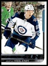2018-19 Upper Deck Young Guns Kristian Vesalainen Rookie Winnipeg Jets #244 R101