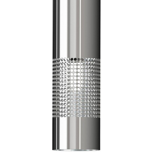 (2 Pk)George Kovacs Grid 3 Black & Brushed Nickel 1-Pendant Light w/ Steel Shade - Picture 2 of 4