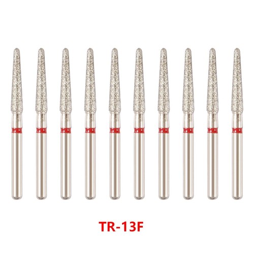 5 pcs Zahnarzt Diamant Bohrer Schleif Fräs Präparation Dental High speed Turbine - Bild 177 von 757
