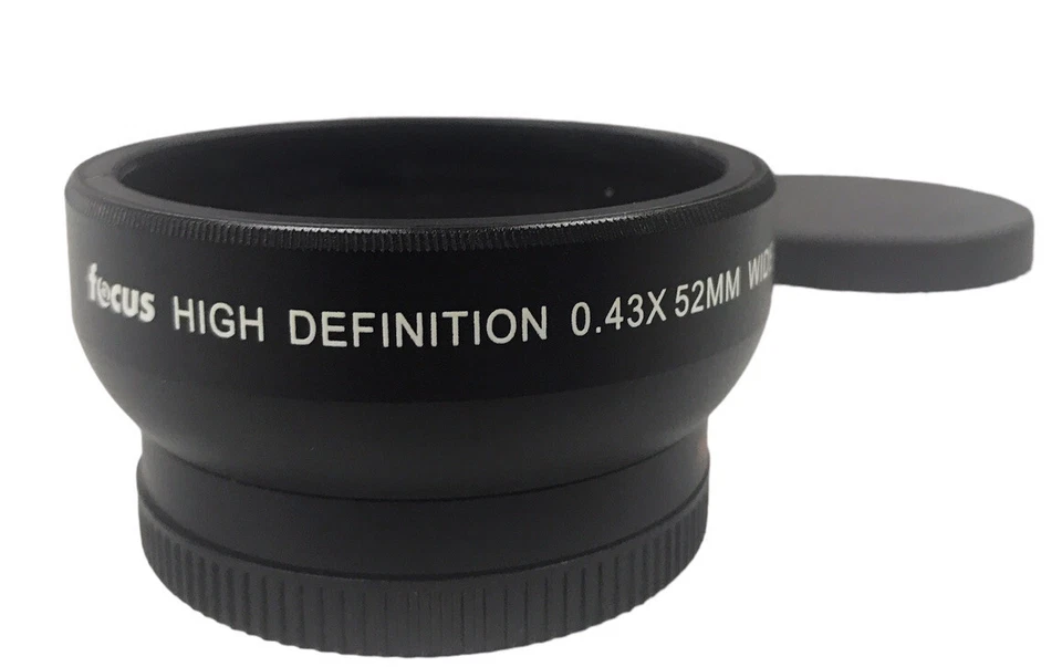 NUEVO Lente gran angular 58 mm 0,43x con macro para lentes Canon Sony Nikon Foto 2 de 4