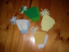 Over The Head Winter Baby Hats - Your Choice
