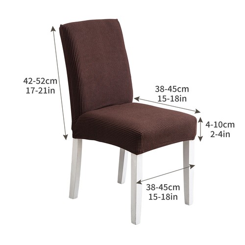 Stuhlhussen stretch Schwingstuhl Dehnbar Stuhlbezug elastisch Hussen 6 Farben - Bild 11 von 18