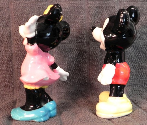 Older Disney Figure Mickey & Minnie Mouse, 5", 1970s - Picture 4 of 6