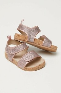 rose gold baby sandals