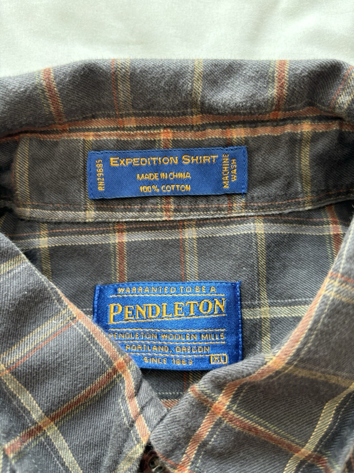 Pendleton Expedition Button Down Long Sleeve Shir… - image 11
