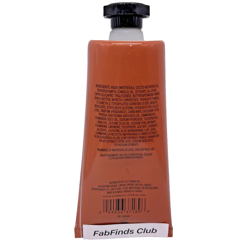 Crabtree & Evelyn Gardeners Hand Therapy Cream Full Size 3.5oz/100g Sealed New - Image 4 of 4