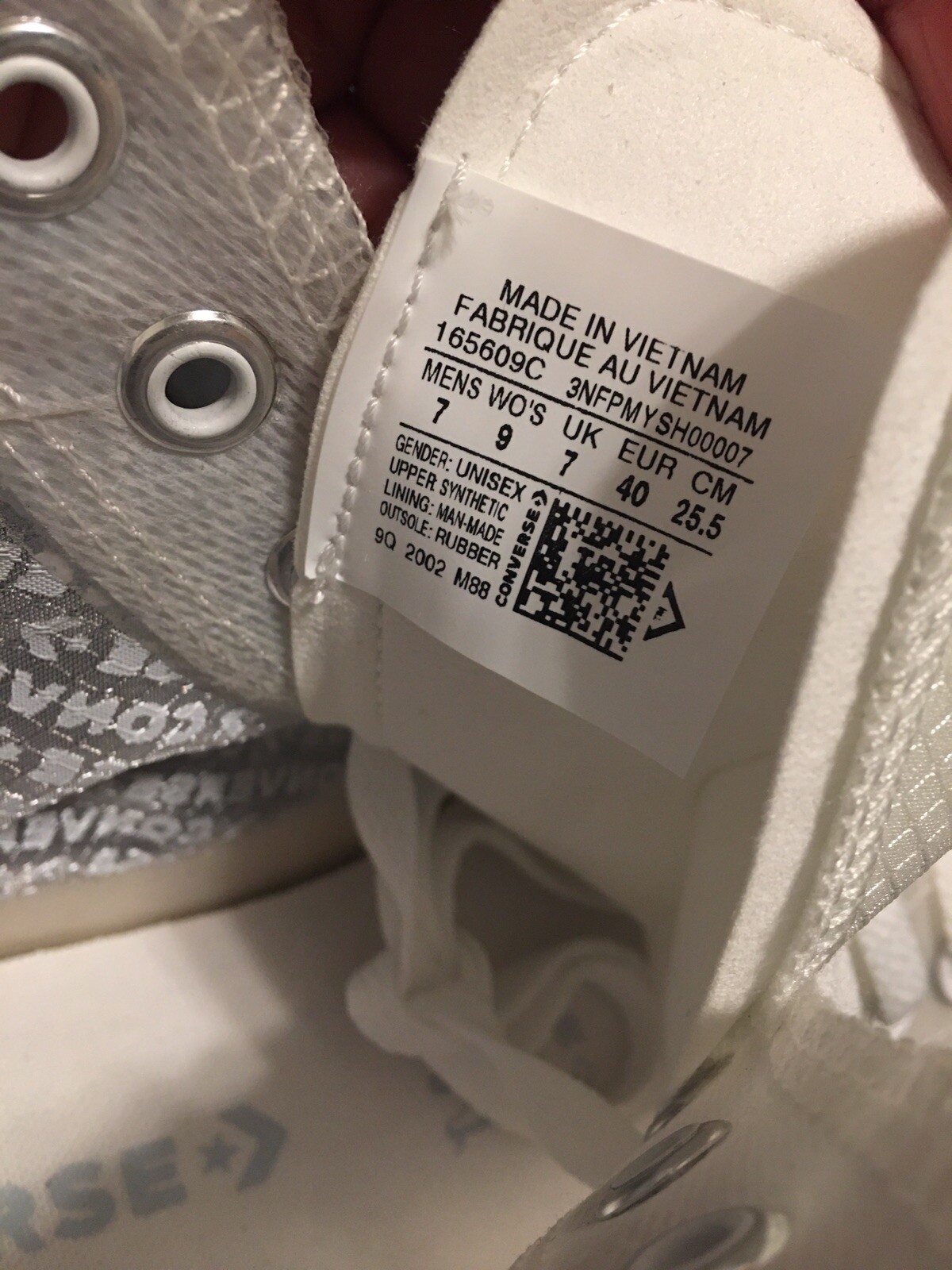 Converse Unisex Chuck Taylor All Star High Top Sneaker Shoes Mens 7 /Wo’s 9 thumbnail 7