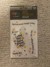 Happy Planner Sticker Sheet 5/Pkg-Smiley Face