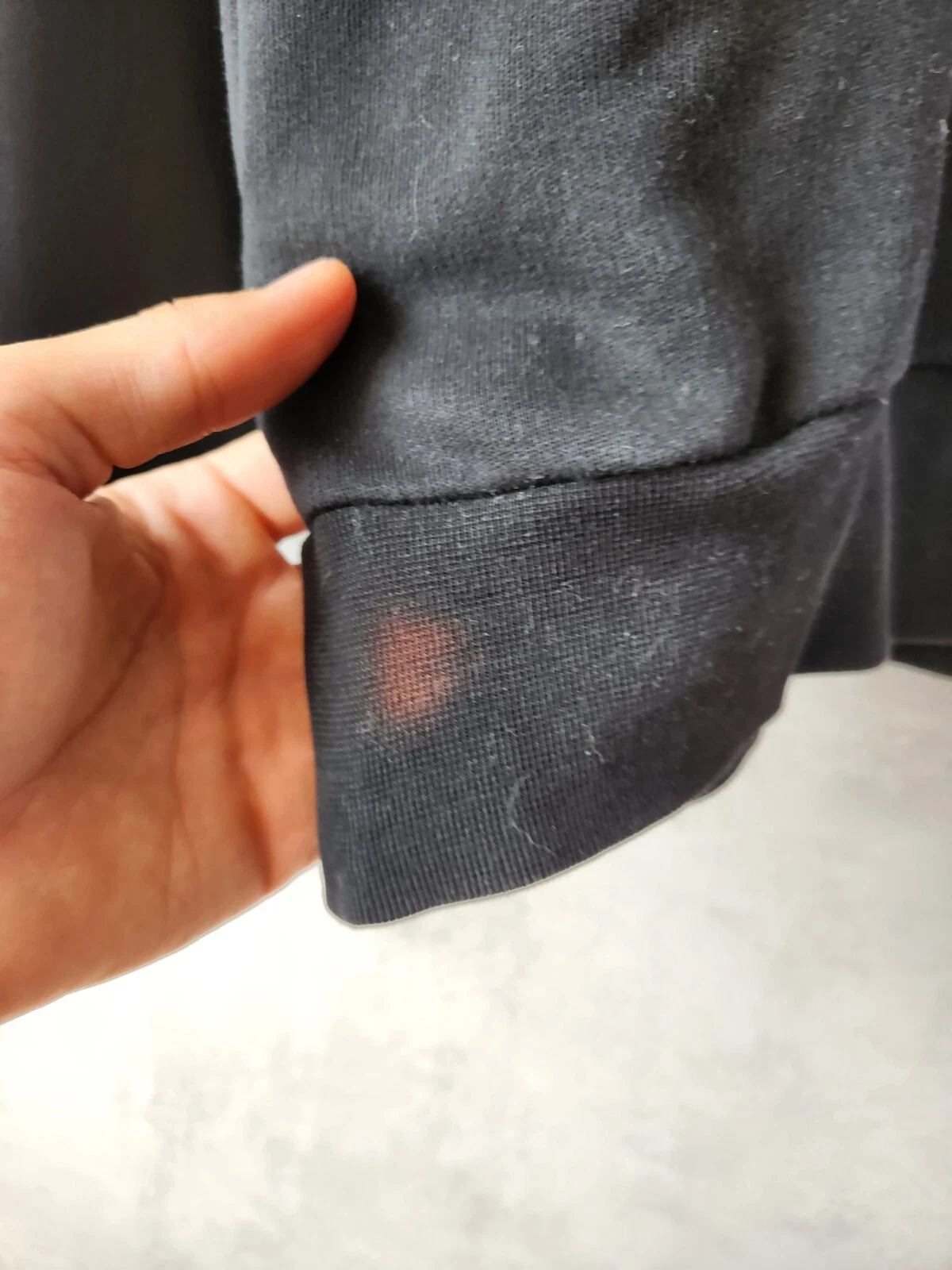 Marcelo burlon paese di milano felpa con cappuccio doppio colore taglia S